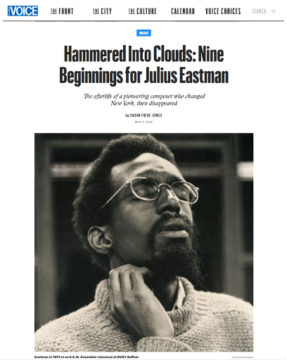 julius eastman